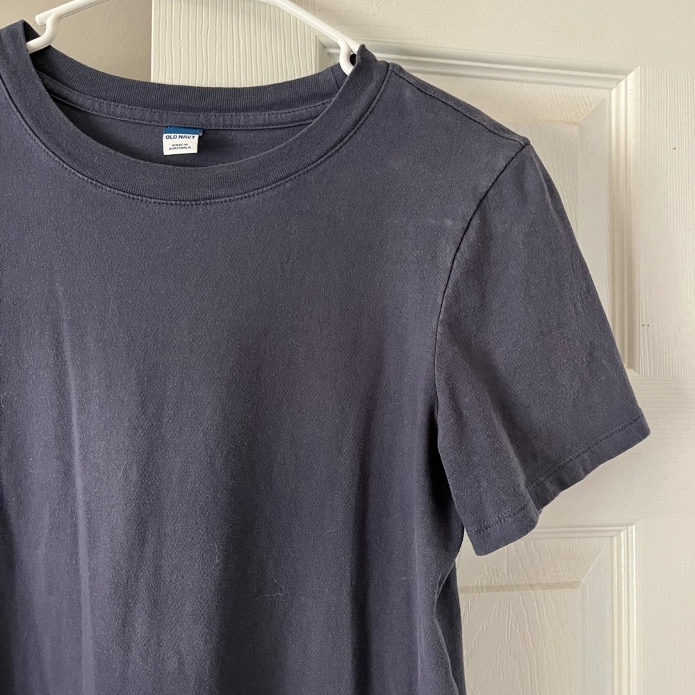 Old Navy Crew T-Shirt Dress in Navy